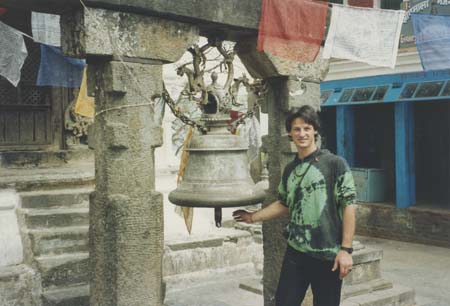 Nepal Kathmandu Monkey Temple 1993